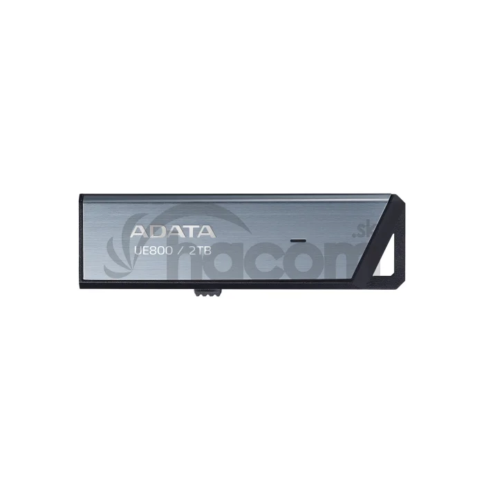 ADATA UE800/2TB/USB 3.2/USB-C/Strieborná