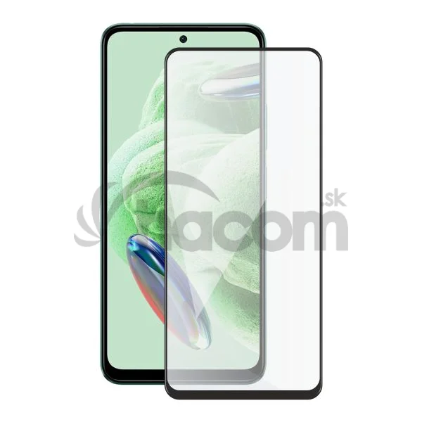 Screenshield XIAOMI Redmi Note 12 5G (full COVER black) Tempered Glass Protection