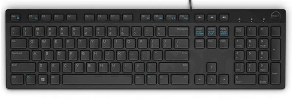 Dell KB216/Drôtová USB/US layout/Čierna
