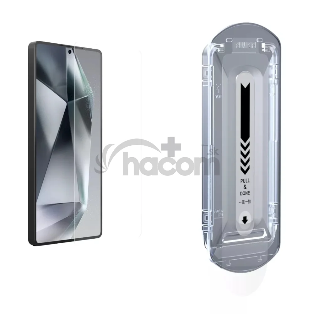 Nillkin Tvrdené Sklo 0.25mm Guardian 2.5D pre Samsung Galaxy S25 Ultra Black (s aplikátorom)