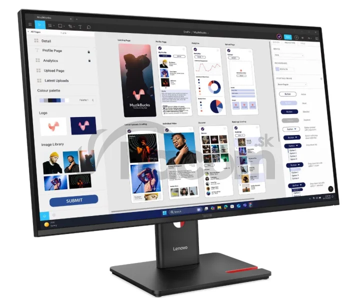 Lenovo T32UD-40 31.5"IPS/16:9/3840x2160/1500:1/350