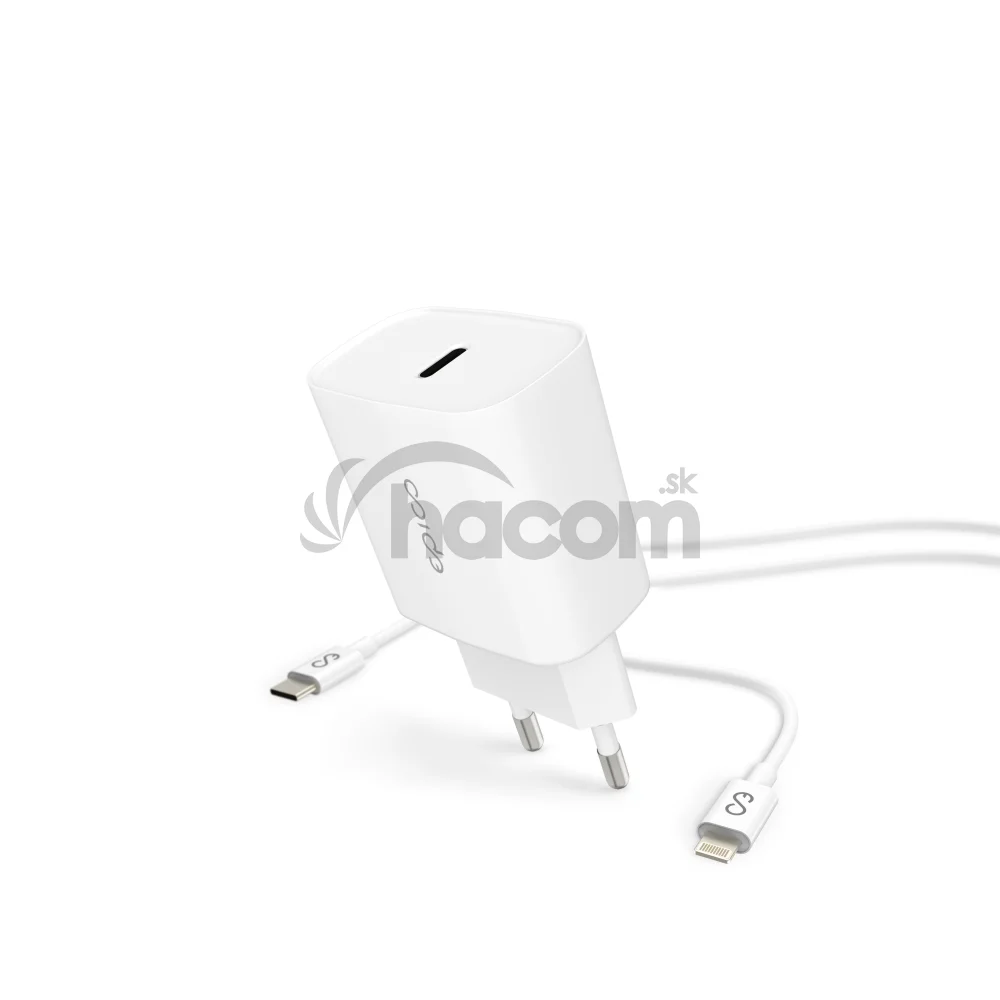 Epico UltraBoost GaN 20W sieťový adaptér EA20 - biela