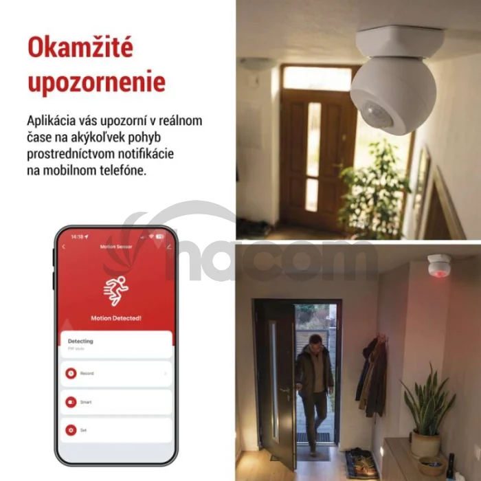 GoSmart PIR senzor (snímač pohybu) IP20, ZigBee