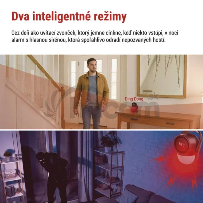 Alarm s pohybovým senzorom EM‑125L PROTECTOR
