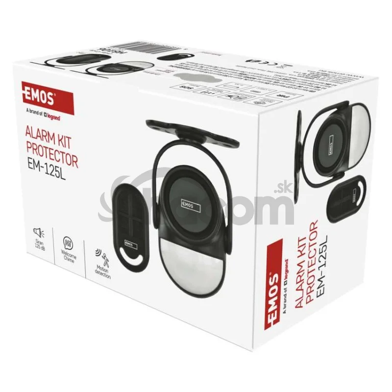 Alarm s pohybovým senzorom EM‑125L PROTECTOR