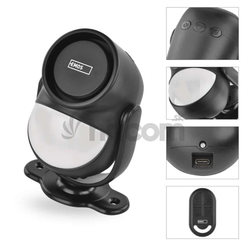 Alarm s pohybovým senzorom EM‑125L PROTECTOR