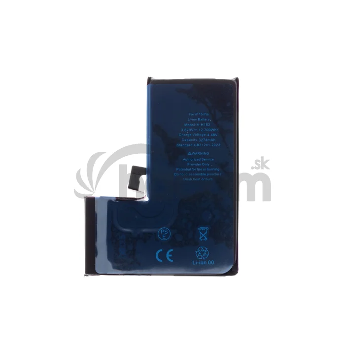 Batéria pre iPhone 15 Pro 3274mAh Li-Ion Resetted (Bulk)