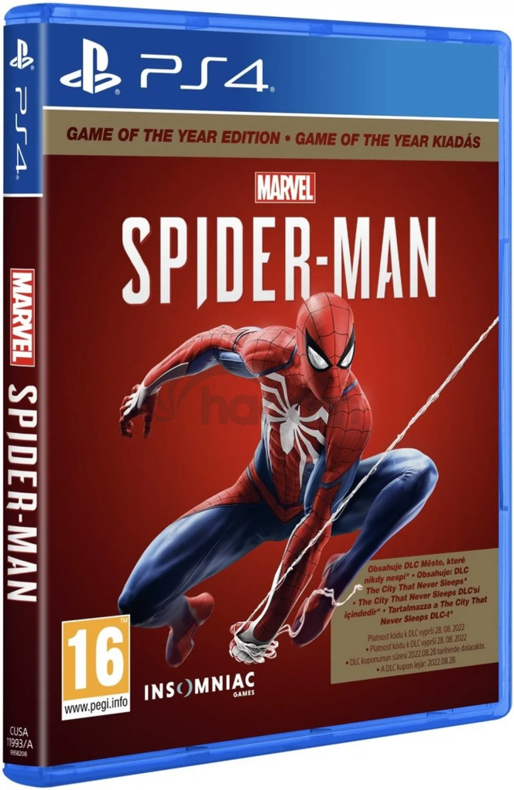PS4 -Marvel's Spider-man GOTY