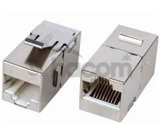 PremiumCord Prepojka RJ45 CAT6 8/8 STP, vhodná do patch panelu namiesto keystone