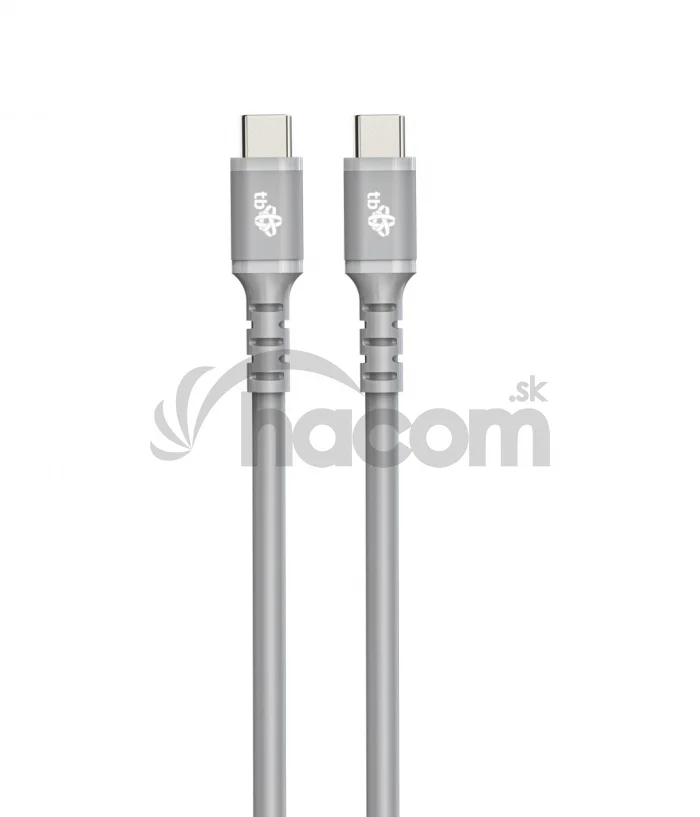 TB USB-C kábel sivý 60W 1m