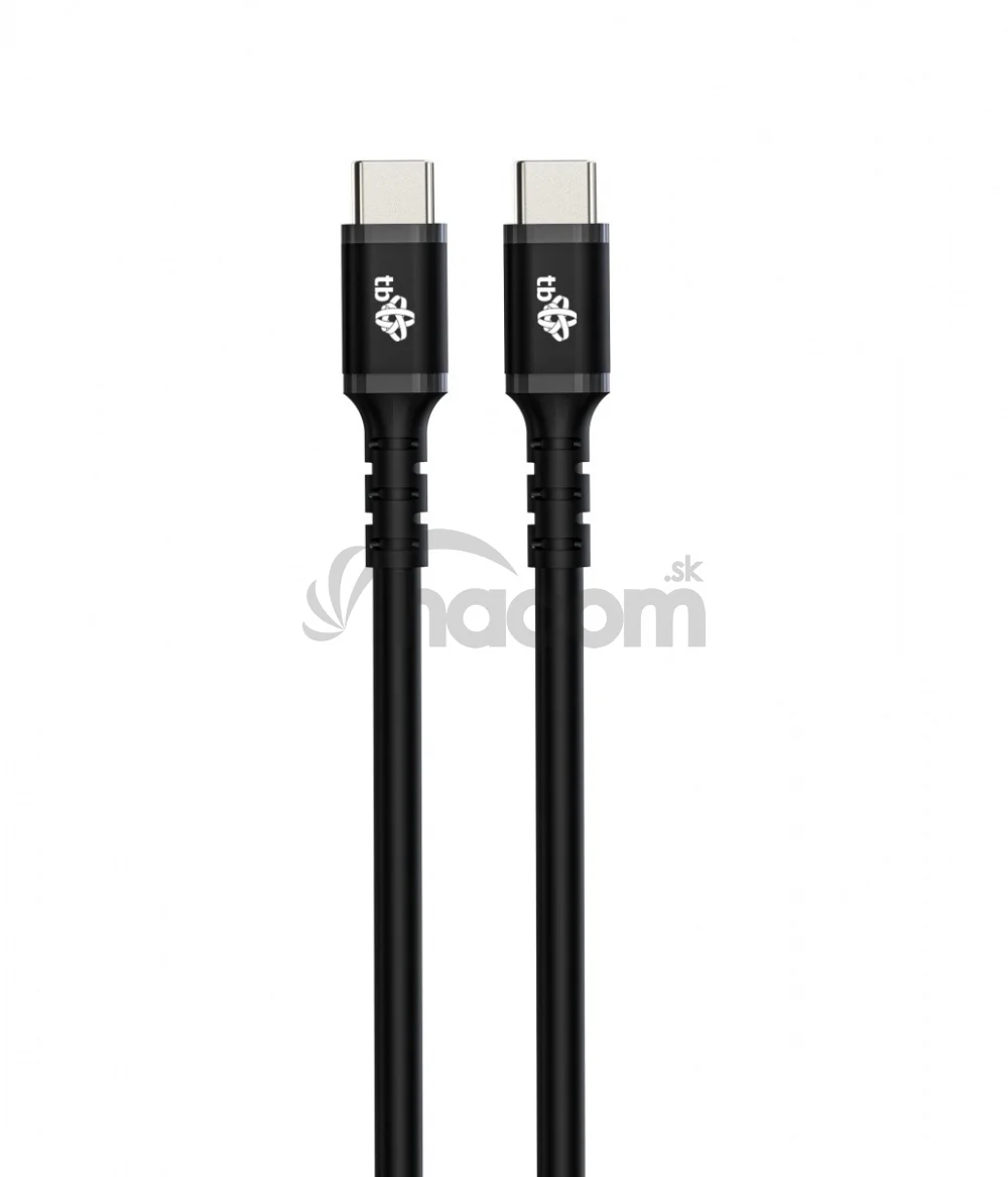 TB USB-C kábel čierny 60W 1m