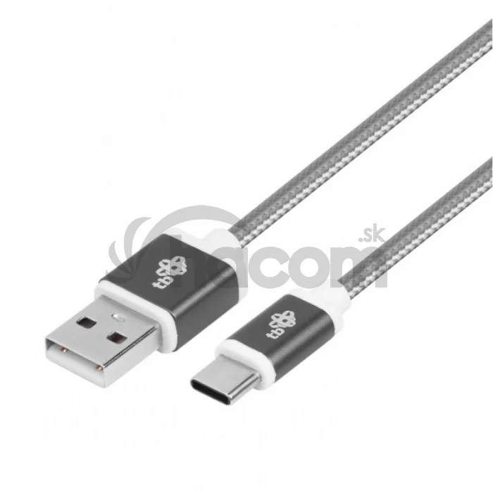 TB Cable USB - USB C 1.5 m šedá tape