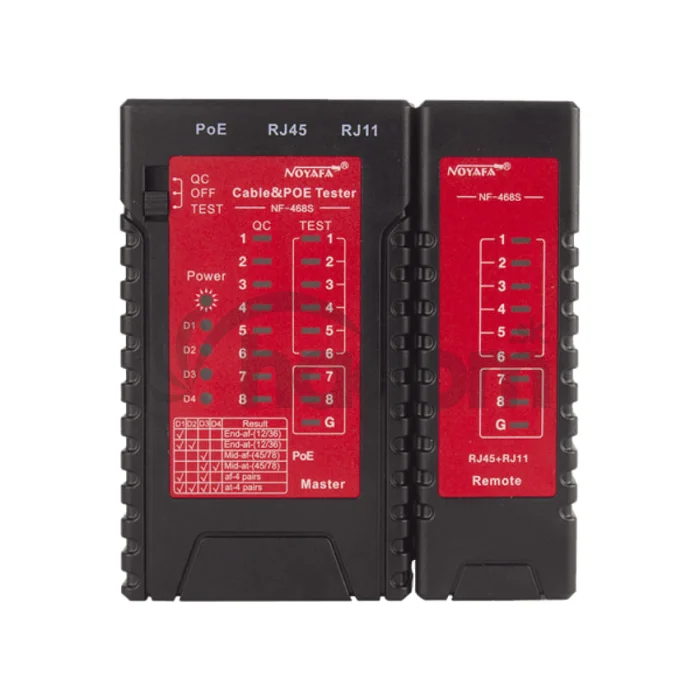 W-star Tester káblov UTP WSNF468S test POE 802.3at UTP/STP RJ45 RJ11