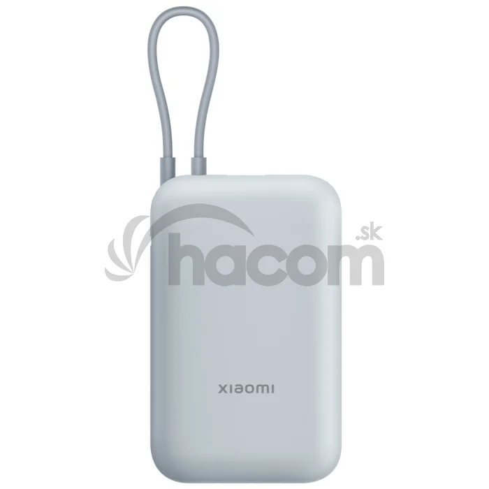 Xiaomi Power Bank 10000mAh (Integrated Cable) Ice Blue GL