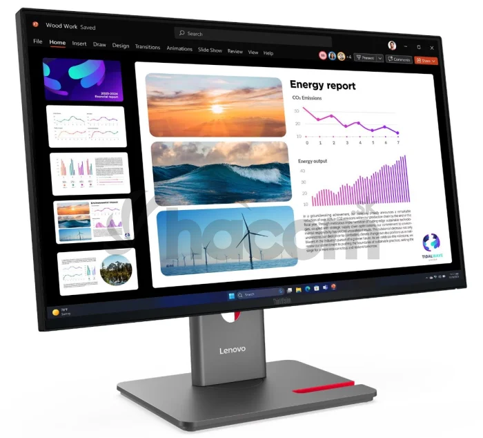 Lenovo ThinkVision/P24Q-40/23,8"/IPS/QHD/120Hz/6ms/Čierna/3R