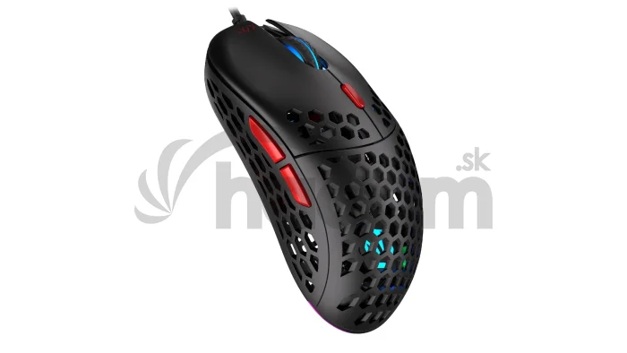 Endorfy LIX Plus/Herná/Optická/Pre pravákov/19 000 DPI/Drôtové USB-A/Čierna