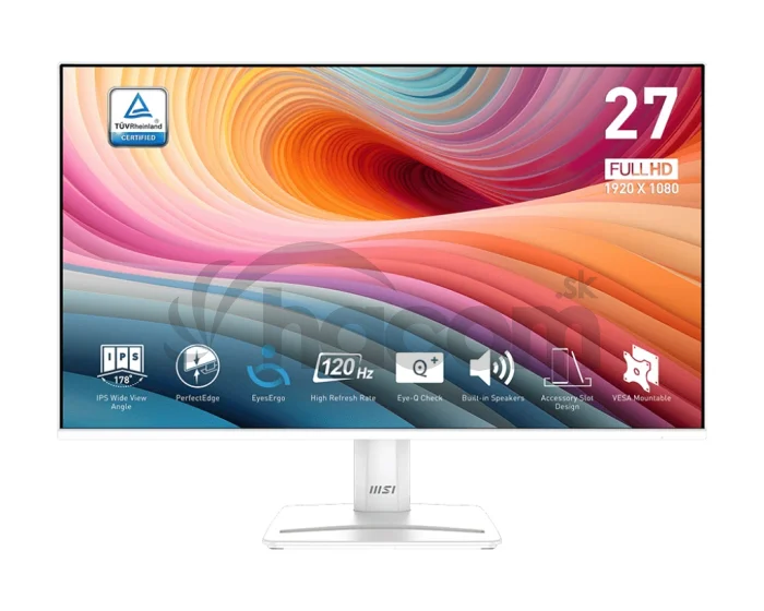 MSI Pro/MP275W E2/27"/IPS/FHD/120Hz/1ms/Biela/3R
