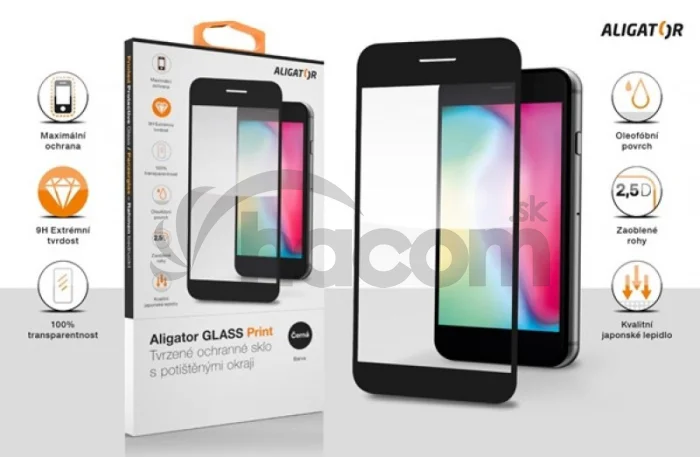 Aligator sklo GLASS PRINT Xia Redmi Note 13 Pro