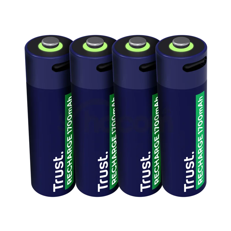 TRUST USB-C RECHARGEABLE BATTERIES 4P - AA