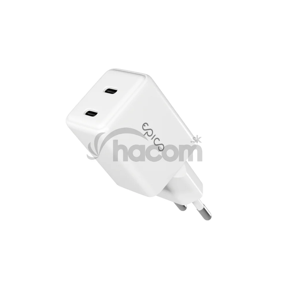 Epico UltraBoost GaN 35W sieťový adaptér EA35 - biela