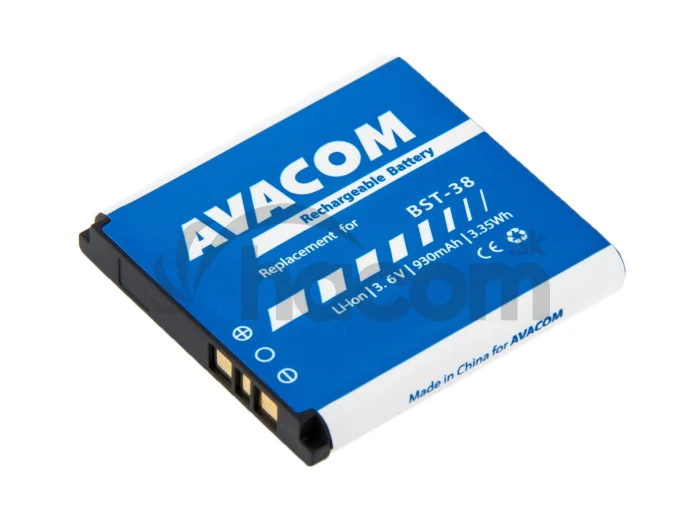 Batéria AVACOM do mobilu Sony Ericsson S510i, K770 Li-Ion 3,6 V 930mAh (náhrada BST-38)