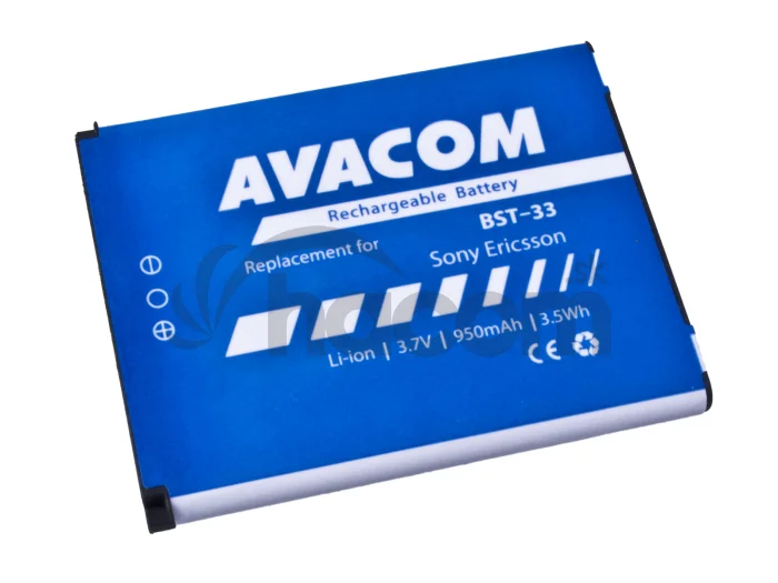 Batéria AVACOM GSSE-W900-S950A do mobilu Sony Ericsson K550i, K800, W900i Li-Ion 3,7 V 950mAh (náhrad