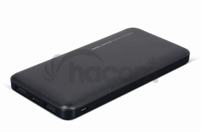 GEMBIRD powerbanka 10 000 mAh čierna