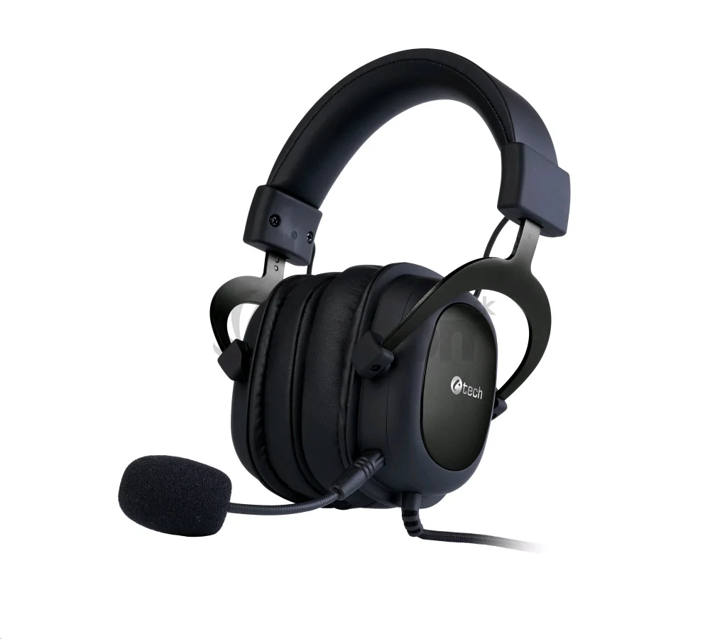 C-TECH ARCHON V2/Stereo/Jack/Drôt/Čierna