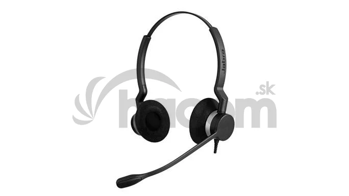Jabra BIZ 2300/Stereo/QD/Drôt/Čierna