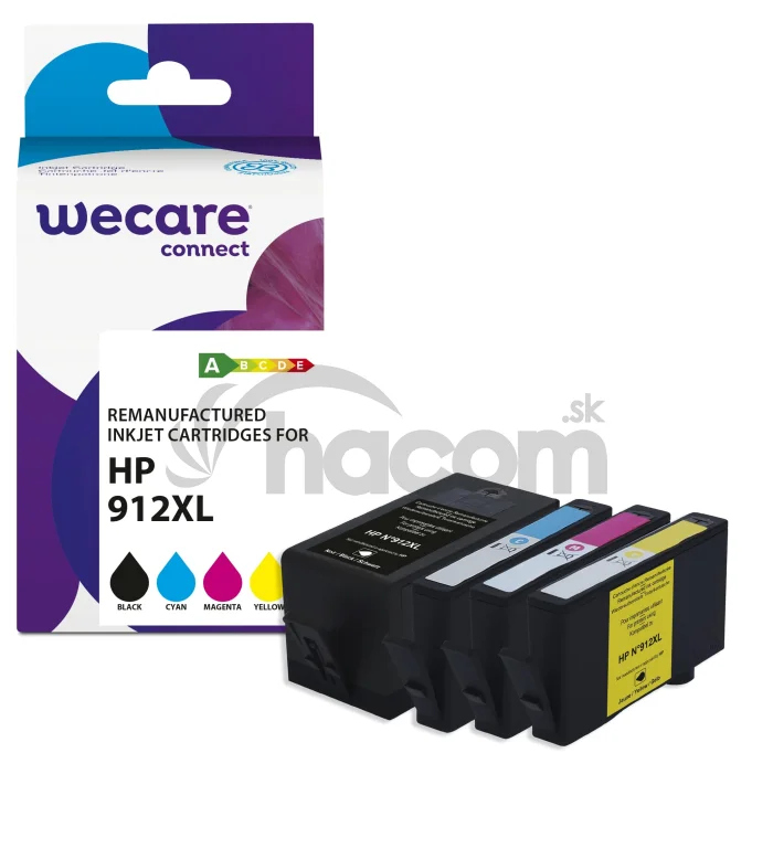 WECARE ARMOR ink kompatibilný s HP 3YL84A/3YL81-83AE, 912XL, CMYK