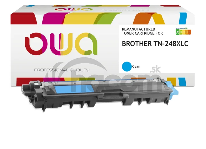 OWA Armor toner kompatibilný s Brother TN-248XL C, 2300st, modrá/cyan