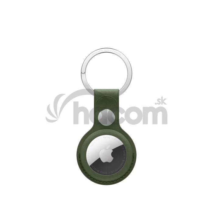 AirTag FineWoven Key Ring - Moss
