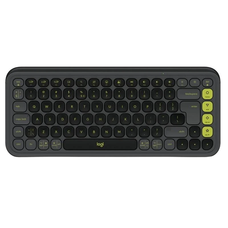 PROMO Pop Icon Keyboard bluetooth, Graph/green US