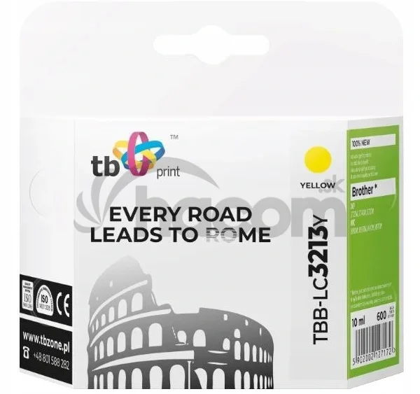 Ink. kazeta TB kompat. s Brother TBB-LC3213Y YE