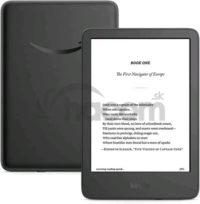 E-book Amazon Kindle Touch 2024 (16 GB), čierna, BEZ REKLAM