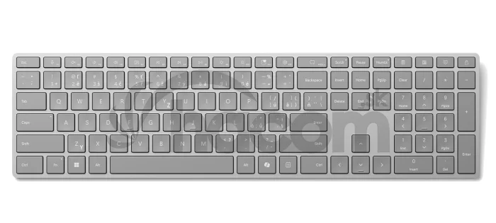 Microsoft Surface Keyboard (2. edícia)/Bezdrôtová Bluetooth/ CZ- SK layout/Šedá