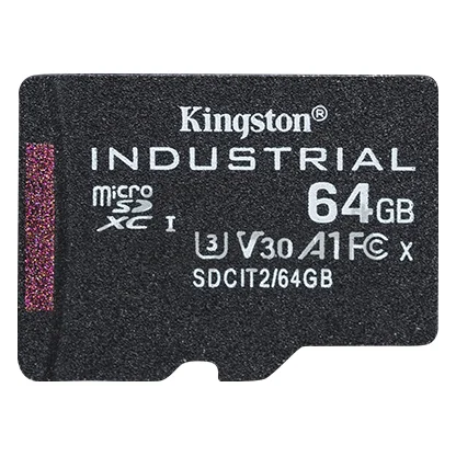 Kingston Industrial/micro SDHC/64GB/UHS-I U3 / Class 10