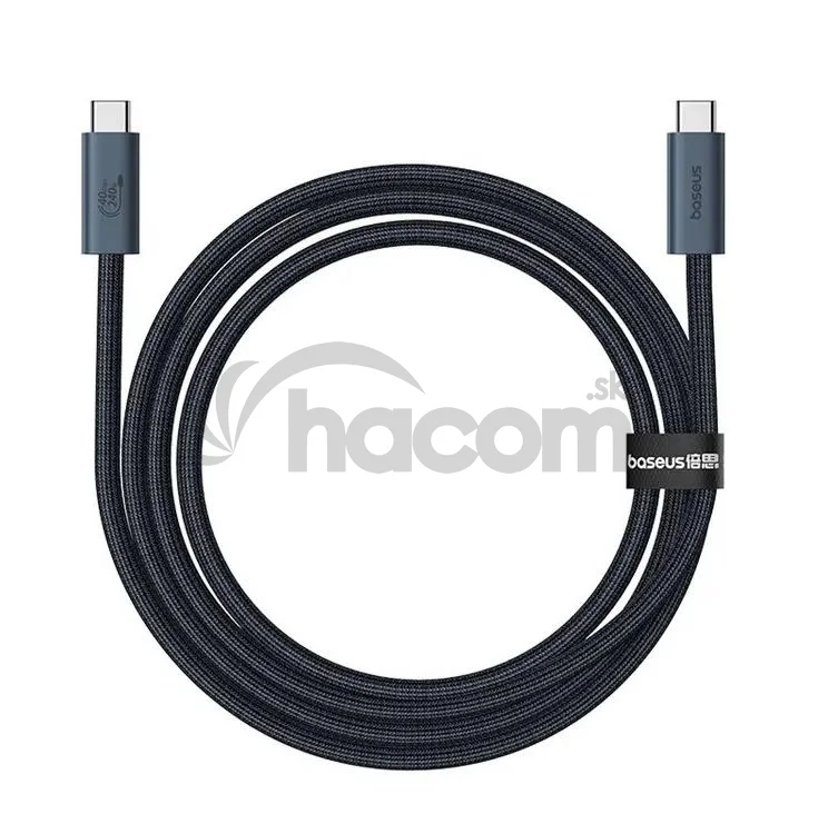 Baseus Flash Series 2 Dátový Kábel USB-C - USB-C 240W 1m Cluster Black