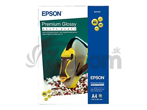 EPSON Premium Glossy Photo Paper - A4 - 50 Sheets
