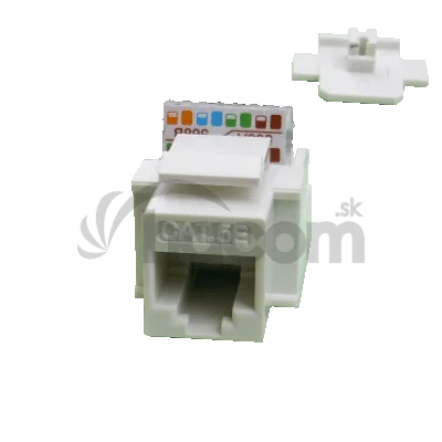 DATACOM Keystone UTP Cat5e samozárezový biely