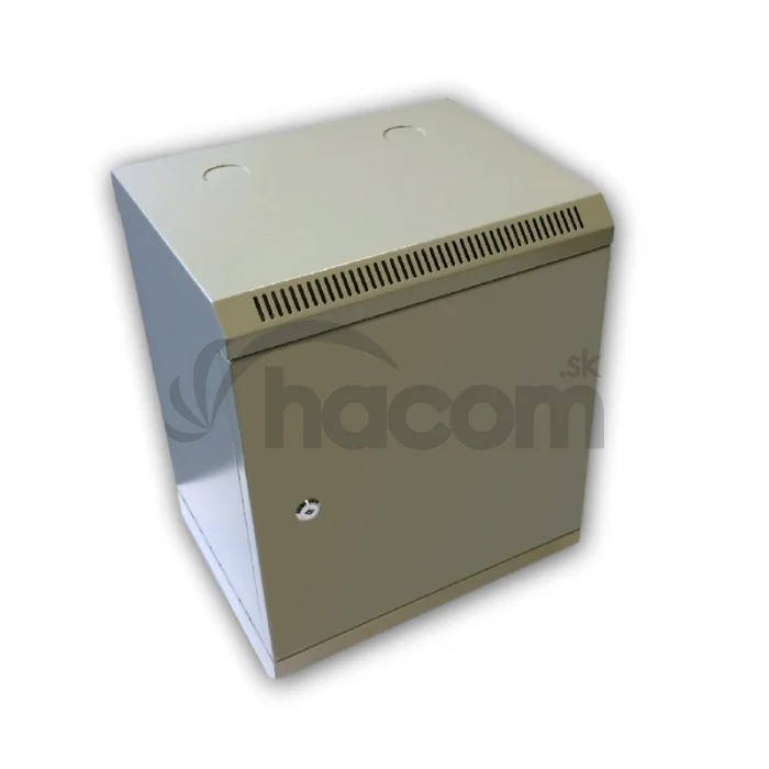 10" rack jednodielny 9U/280 DATACOM sivý plech.dv.