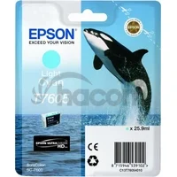 Epson T7605 Ink Cartridge Light Cyan