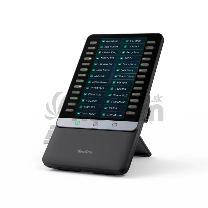 Yealink EXP55, rozširujúci modul s LCD pre telefóny T7x/T8x, 26 tlačidiel