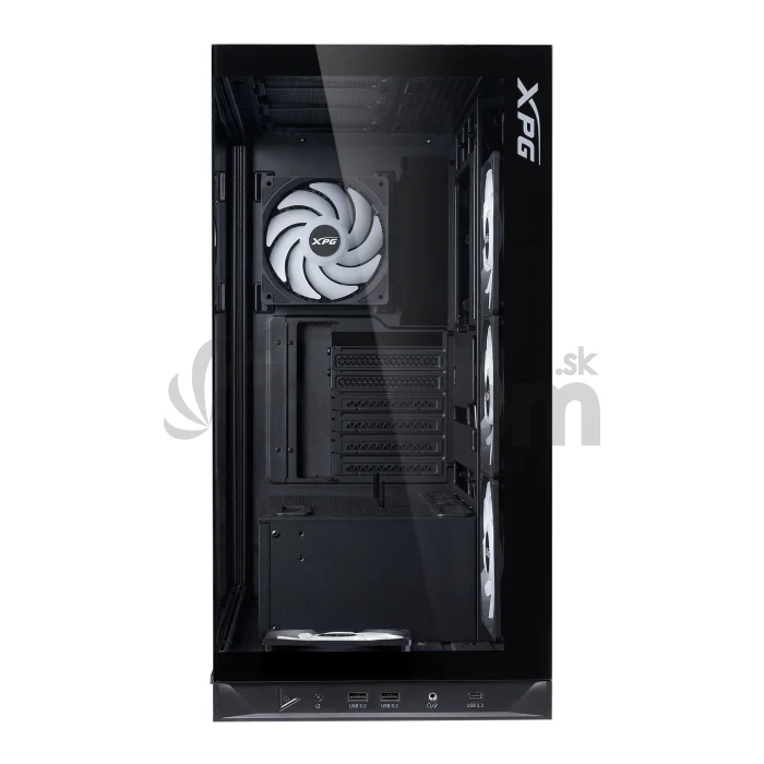 Adata XPG INVADER X BTF/Midi Tower/Transpar./Čierna