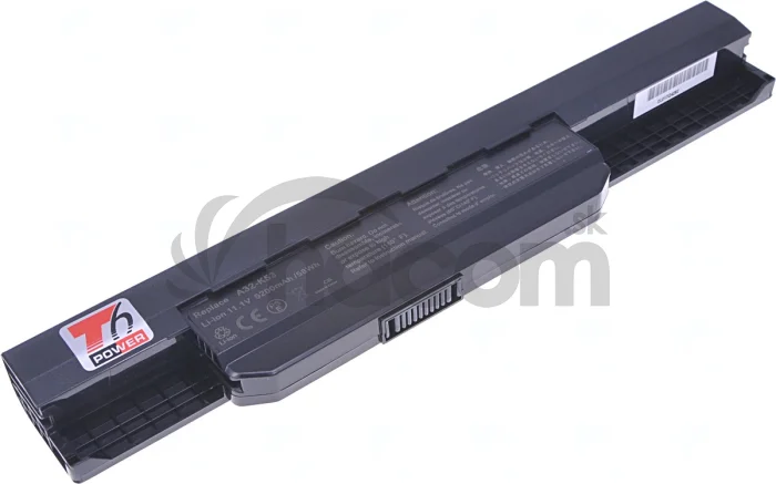 Batéria T6 Power Asus K43, K53, K84, A43, A53, A54, P43, P53, X43, X53, X54, 5200mAh, 58Wh, 6cell