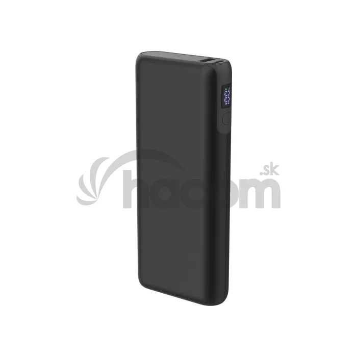 Platinet Powerbanka 20000 mAh 65W Power Delivery, 2x USB-C, 1x USB-A, kábel USB-C 1m, čierna