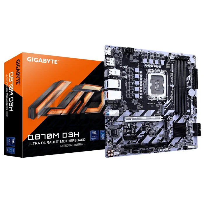 GIGABYTE Q870M D3H/LGA 1851/mATX