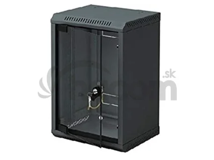 10" rack jednodielny4U/260 TRITON čierny dvere perf.