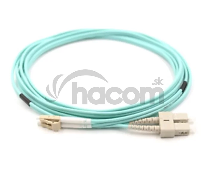 Optický patch cord Duplex LC-SC 50/125 3m OM4