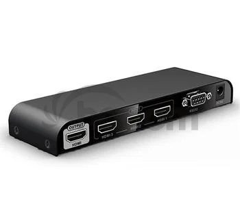 PremiumCord HDMI switch 3:1, 4K @ 60Hz, diaľkové ovl.
